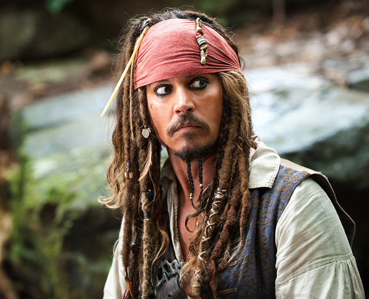 Johnny Depp has taken a wry swipe at Barnaby Joyce.