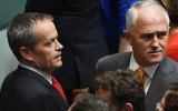 Bill Shorten and Malcolm Turnbull