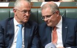Malcolm Turnbull and Scott Morrison