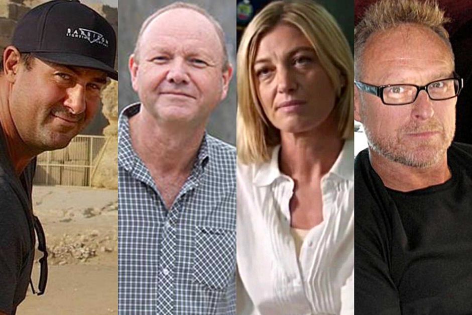 Tara Brown and crew in Beirut