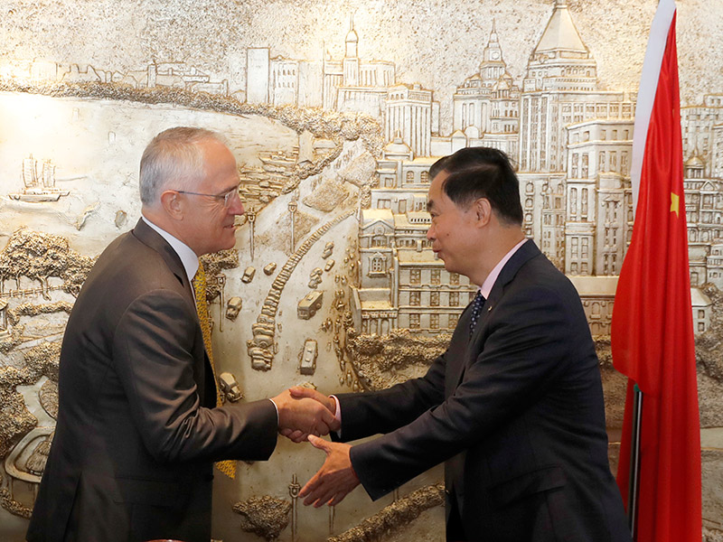 Turnbull urged to raise steel issue in China.