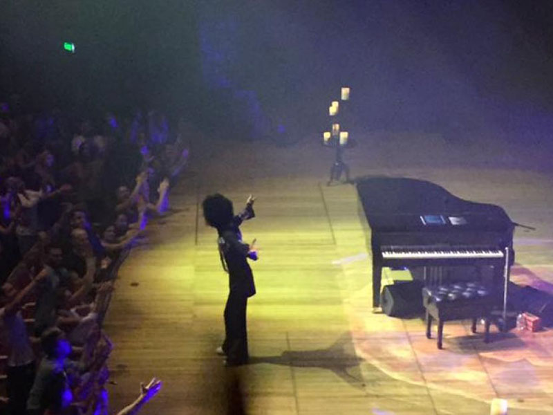 Prince in concert at the Sydney Opera House in 2016.