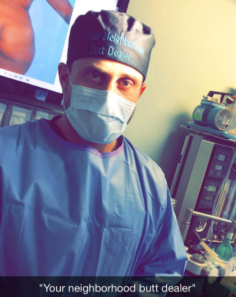 Michael Salzhauer aka Dr Miami attracts 800,000 views a day on Snapchat.