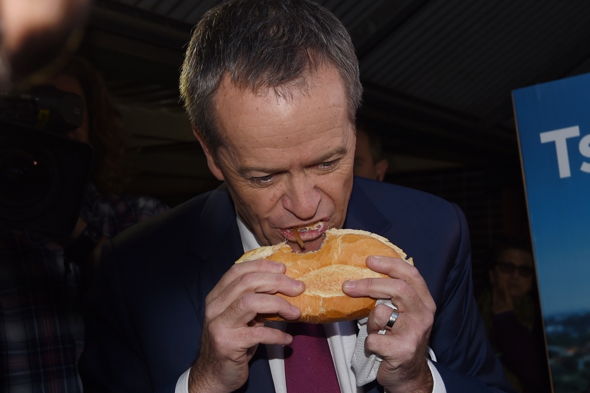 bill shorten sausage