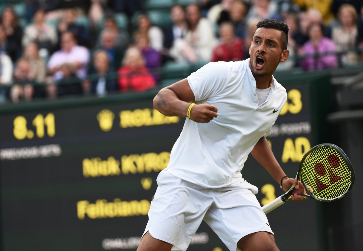 Kyrgios' third-round match spills into second day.