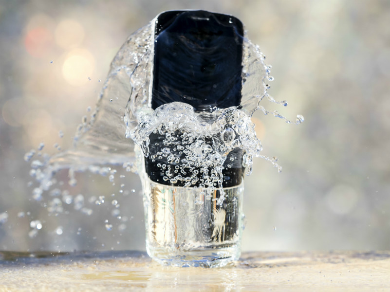 phone water