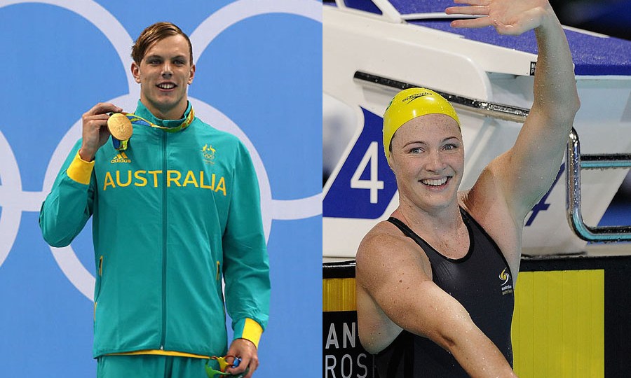 kyle chalmers cate campbell olympics