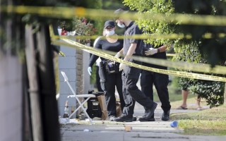 West Adams shootings LA