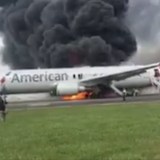 Boeing 767 O'Hare fire