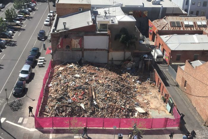 Corkman pub demolition
