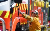 tony abbott fire fighter