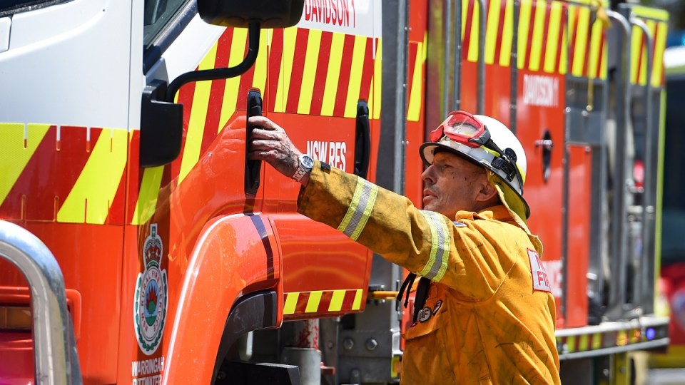 tony abbott fire fighter