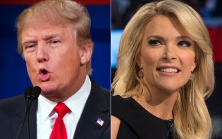 Donald Trump and Megyn Kelly