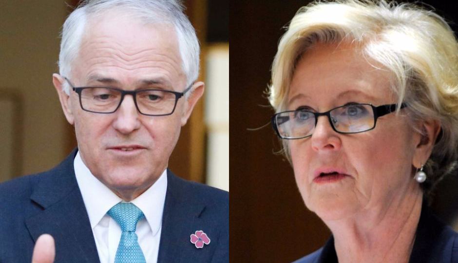 Malcolm Turnbull and Gillian Triggs