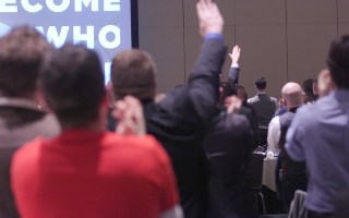 NPI conference nazi salute