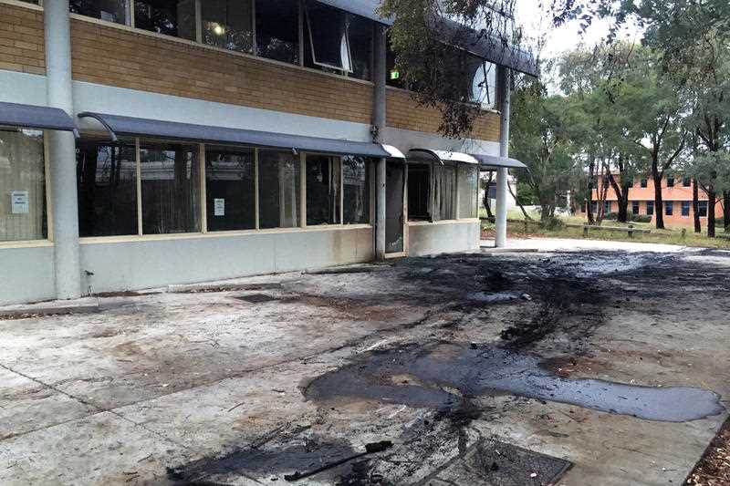 Christian Lobby firebombed