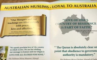 Muslims letter drop Hobart households