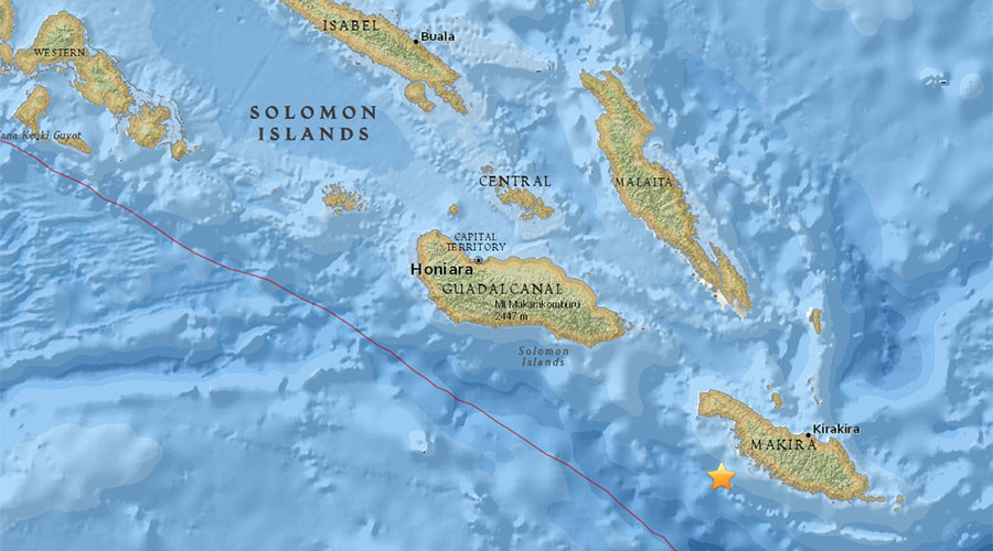Solomon Islands earthquake
