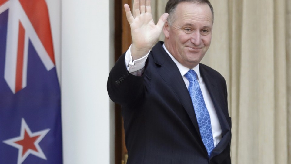 john key ponytail