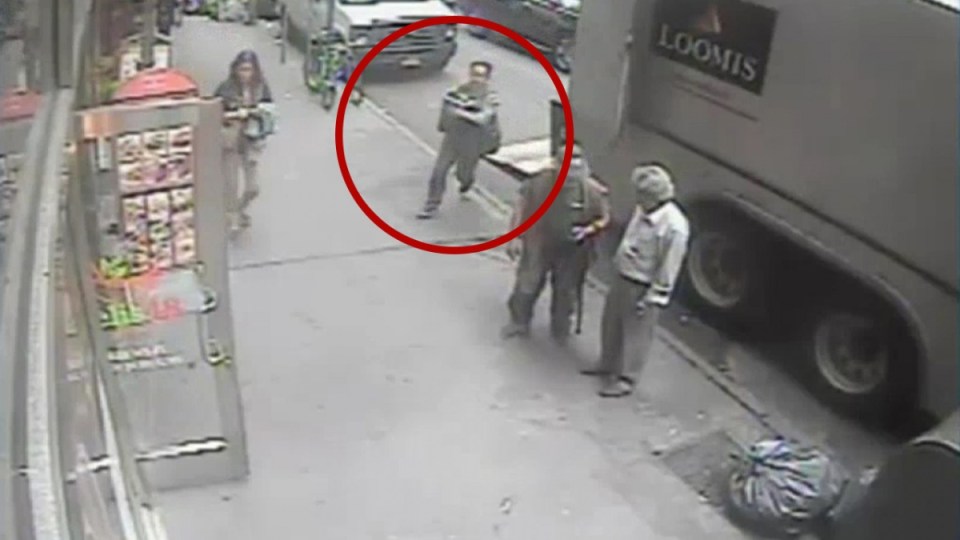 gold theft from armoured car