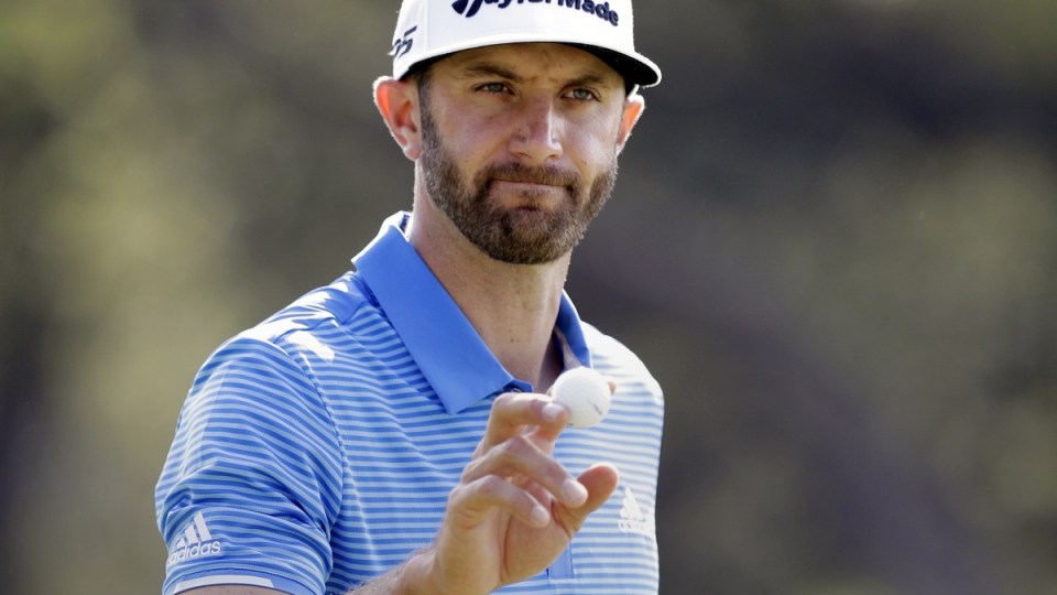 dustin johnson injury