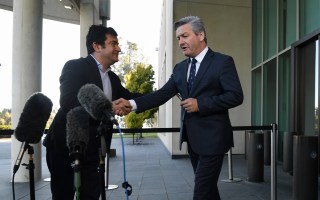 San Dastyari and Lawrence Mooney