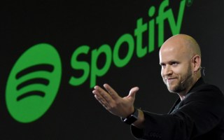 Spotify streaming music daniel ek ceo service app