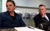 Jacqui Lambie and her former chief of staff Rob Messenger