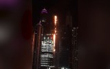 fire dubai skyscraper