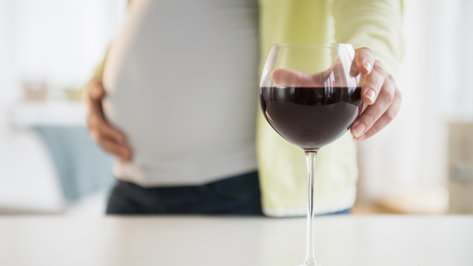alcohol pregnant