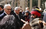 PMs meeting with indigenous man in Canberra turns to chaos