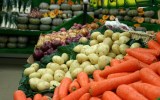 Vegetables got 11 per cent cheaper over the last three months.