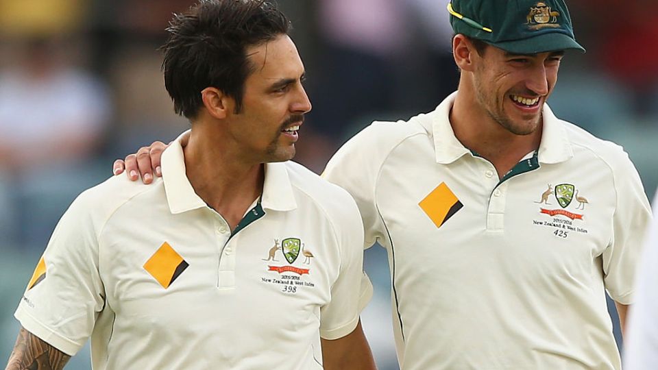 Mitchell Johnson and Mitchell Starc