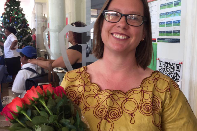 The estranged husband of Gabrielle Maina, the Australian teacher shot dead in Kenya, has been arrested in connection with her murder