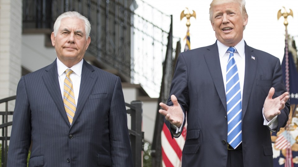 Donald Trump Rex Tillerson