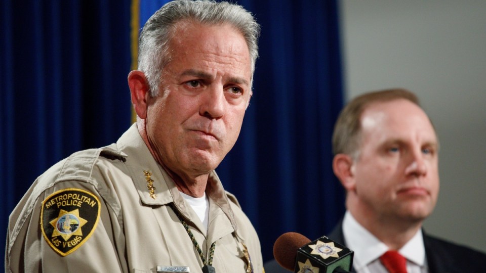 County Clark Sheriff Joseph Lombardo