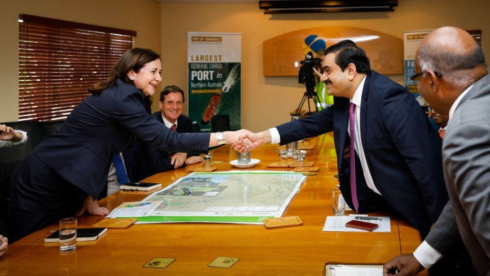 Annastacia Palaszczuk Adani