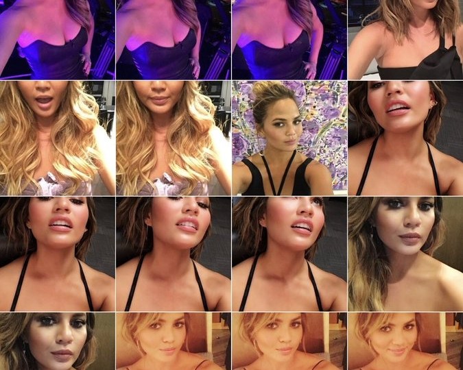 Chrissy Teigen brassiere