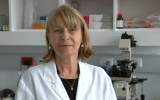 Professor Rakoczy in her lab