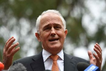 Turnbull speaking