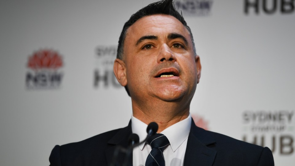 John Barilaro had to resign the job late last month amid political fallout.