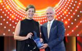 Australian of the Year 2018 Michelle Yvonne Simmons with Malcolm Turnbull