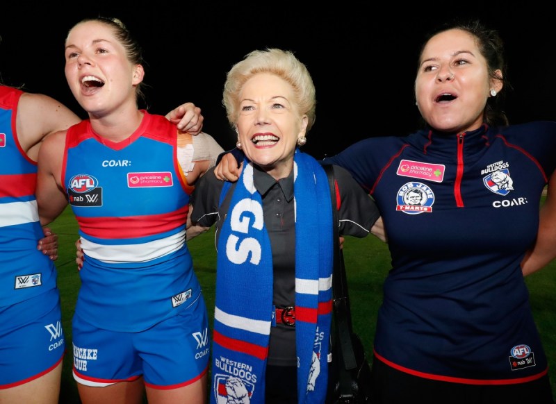 Susan Alberti Western Bulldogs