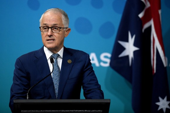 Aung San Suu Kyi Malcolm Turnbull