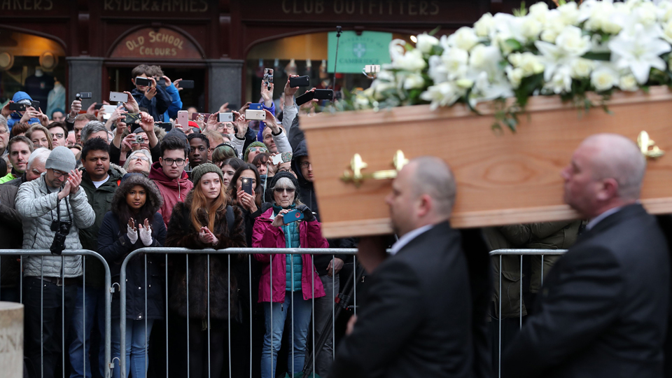 stephen hawking funeral