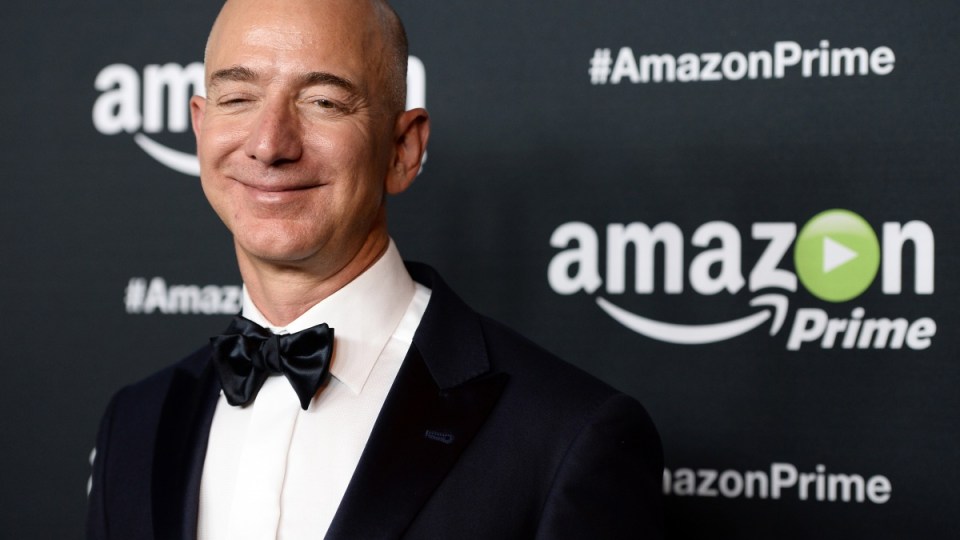 Jeff Bezos's company is now worth $US735 billion.