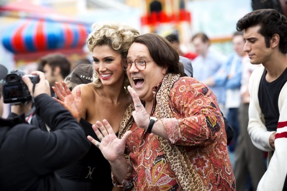 delta goodrem in the Olivia Newton-John biopic