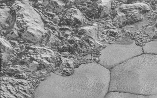 NASA New Horizons Pluto sand dunes