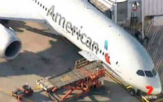 sydney airport amercan airlines