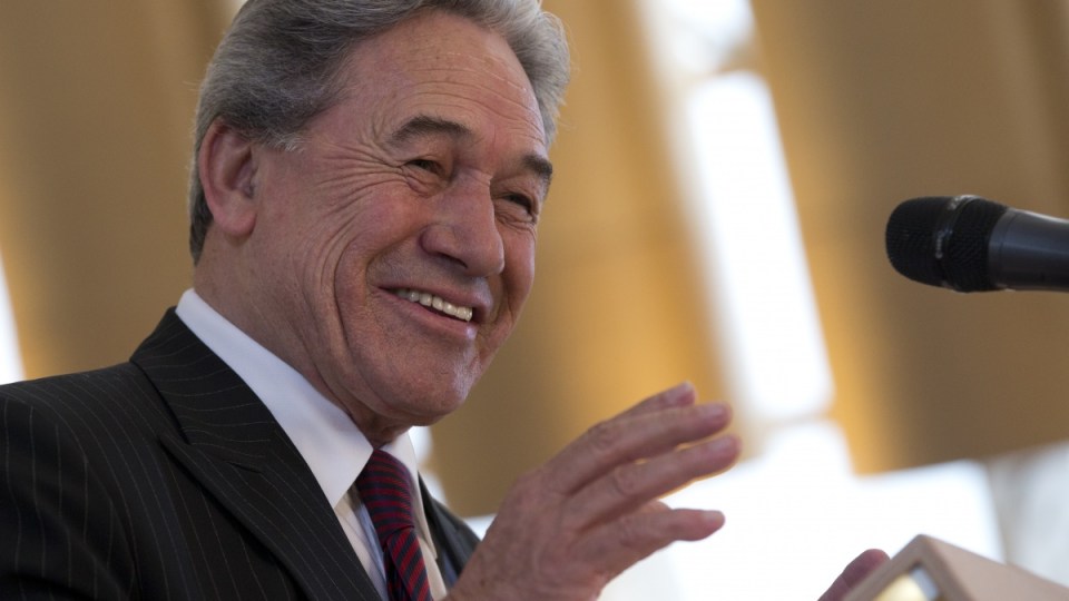 Winston Peters New Zealand Australia